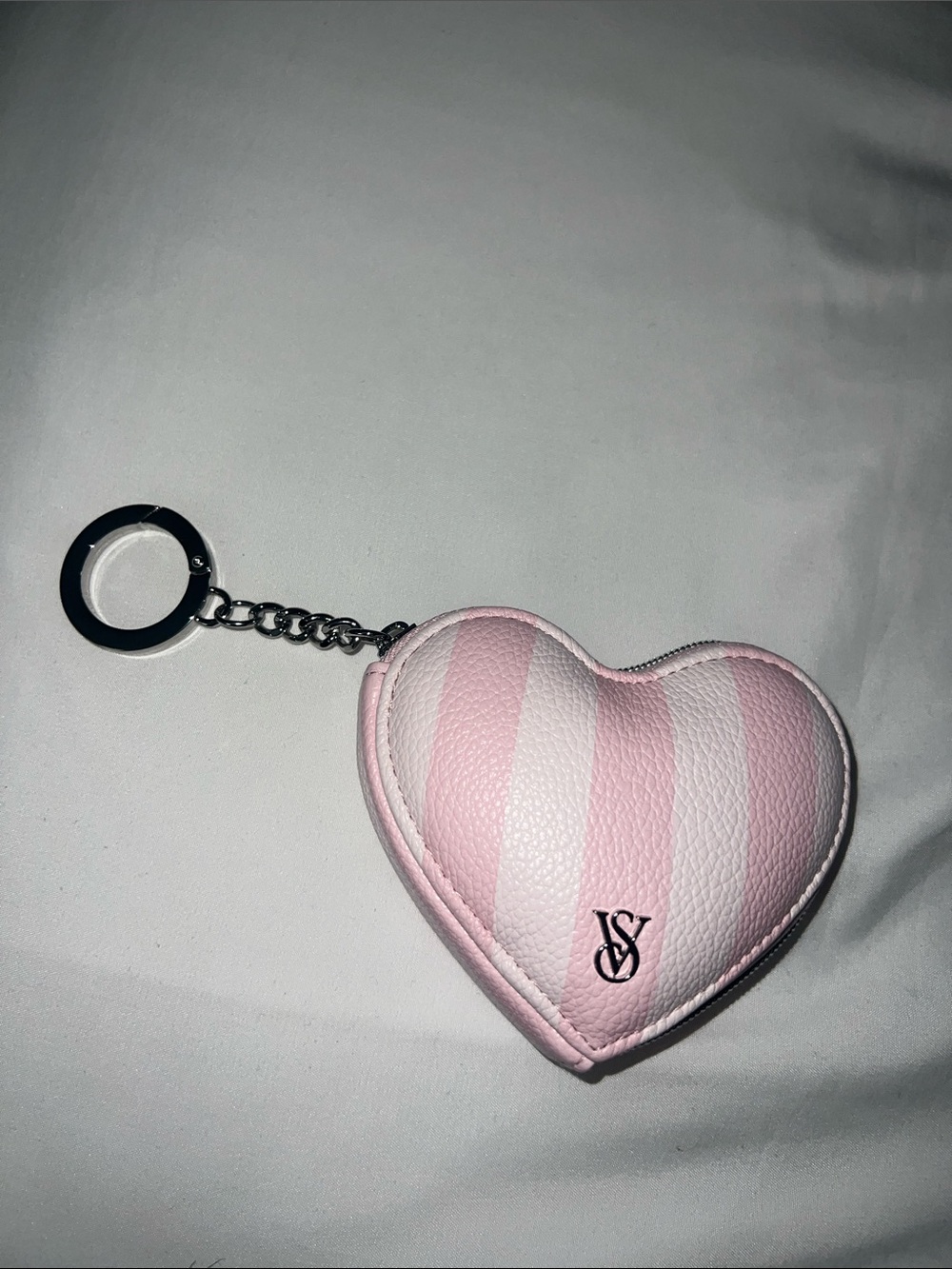 Victoria's Secret - Heart Pouch Keychain